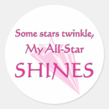 Mein All-Star- Glanz: Stolzes Elternteil von einem Sticker
