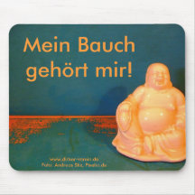 Mein Bauch gehört mir! Mousepads