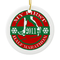 Mein erster Halbmarathon - 2011 ornaments