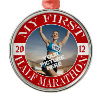 Mein erster Halbmarathon - kundengerechtes Foto u. ornaments