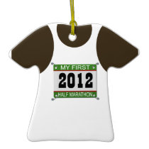 Mein erster Halbmarathon ornaments