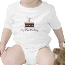 Mein erstes Geburtstags-Kuchen-Mädchen Body