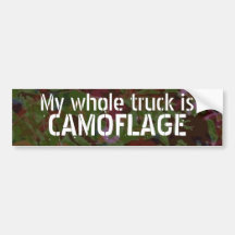 Mein ganzer LKW ist, CAMOFLAGE Auto Aufkleber