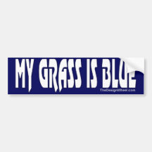 Mein Gras ist blaues #7 Autosticker