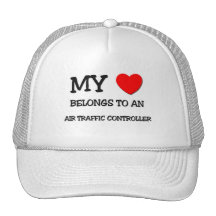 Mein Herz gehört einem FLUGLOTSEN Baseball Caps