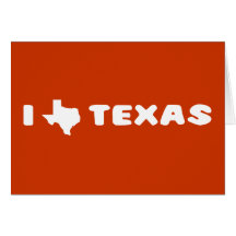 Mein Herz gehört in Texas Grußkarten