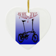 Mein Hobby-Fahrrad Weihnachtsbaum Ornamente