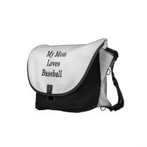 Mein Mamma-Liebe-Baseball Kurier Taschen