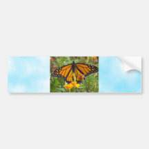 Mein Monarch Schmetterling-Stoßdämpfer Aufkleber Autoaufkleber