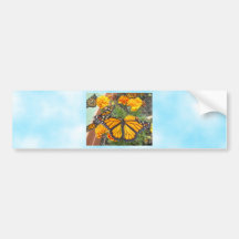 Mein Monarch Schmetterling-Stoßdämpfer Aufkleber Autosticker