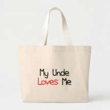 Mein Onkel Loves Me Einkaufstasche