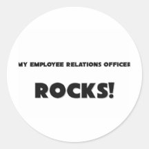 MEINE Angestellte Beziehungs-Offizier FELSEN! Stickers