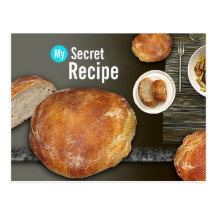 Meine geheime Rezept-Karte - französische Boule-Po