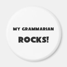 MEINE Grammatiker FELSEN! Kühlschrankmagnete