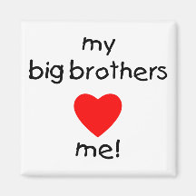 Meine große Bruder-Liebe ich Magnets