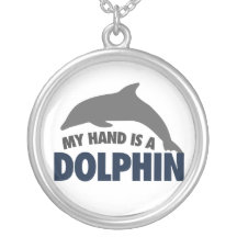 Meine Hand ist ein Delphin Schmuck