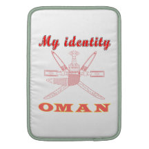 Meine Identität Oman MacBook Sleeve