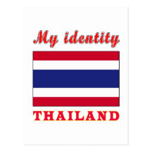 Meine Identität Thailand Postkarte