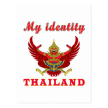 Meine Identität Thailand Postkarte