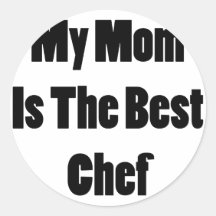 Meine Mamma ist der beste Koch Stickers