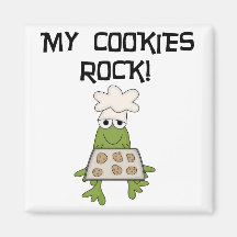 Meine Plätzchen-Felsen-T-Shirts und Geschenke Kühlschrankmagnet