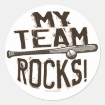 Meine Team-Felsen! Aufkleber