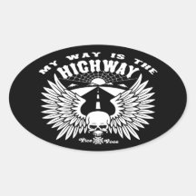 Meine Weisen-Landstraße Sticker
