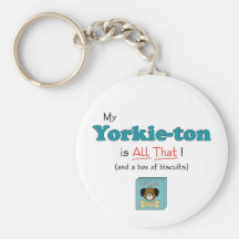 Meine Yorkie-Tonne ist alle das! Schlüsselbänder