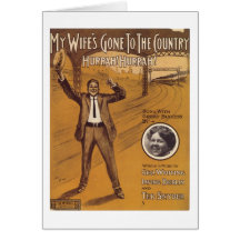 Meiner Ehefrau gegangen zum LandVintagen Songbook  Karten