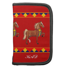 Meister Saddlebred kundenspezifisches Rickshaw-Fol Folio Planer