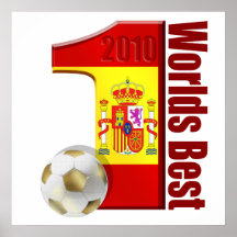 Meister Weltbeste Weltno1 Spanien Welt Posterdrucke