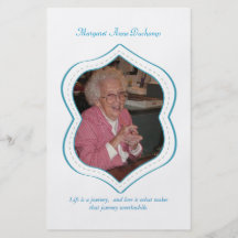Memoriam im liebevolles Gedächtnis-Begräbnis- Foto Flyer