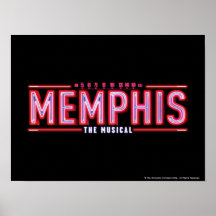 MEMPHIS - das musikalische Logo Poster