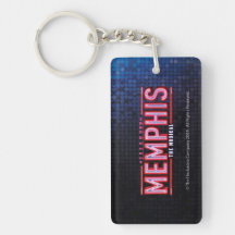 MEMPHIS - das musikalische Logo Schlüsselanhängern