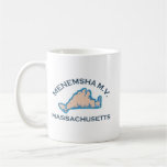Menemsha Strand - Karten-Entwurf Tasse