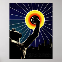 Menschliche Leistung Plakat