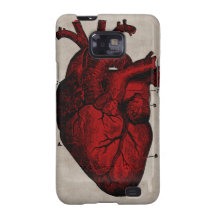 Menschlicher Herz-Case-Mate-Fall Samsung Galaxy SII Case