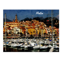 Menton, Provence Postkarten