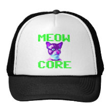 MEOWCORE CHIPTUNES BASEBALLKAPPEN