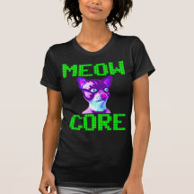 MEOWCORE CHIPTUNES TSHIRT