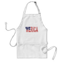 'MERICA US Flagge Schürzen