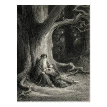 MERLIN und Vivien Postkarten
