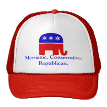 Messianisch. Konservativ. Republikanisch Baseballmützen