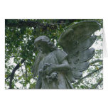 Metairie Engels-Statuen Grußkarte