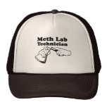 Meth-Labrador-Techniker-T-Shirt Netzcap