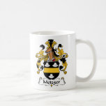 Metzger Familienwappen Kaffee Tasse