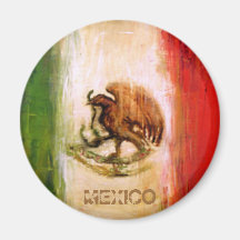 MEXIKANISCHE FLAGGE - MEXIKO-ART KÜHLSCHRANKMAGNETE