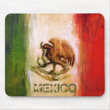 MEXIKANISCHE FLAGGE - MEXIKO-ART MOUSEPADS