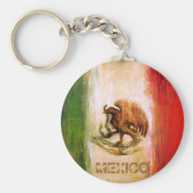 MEXIKANISCHE FLAGGE - MEXIKO-ART SCHLÜSSELANHÄNGER