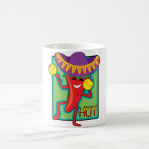 Mexikanischer Chili Kaffee Tasse